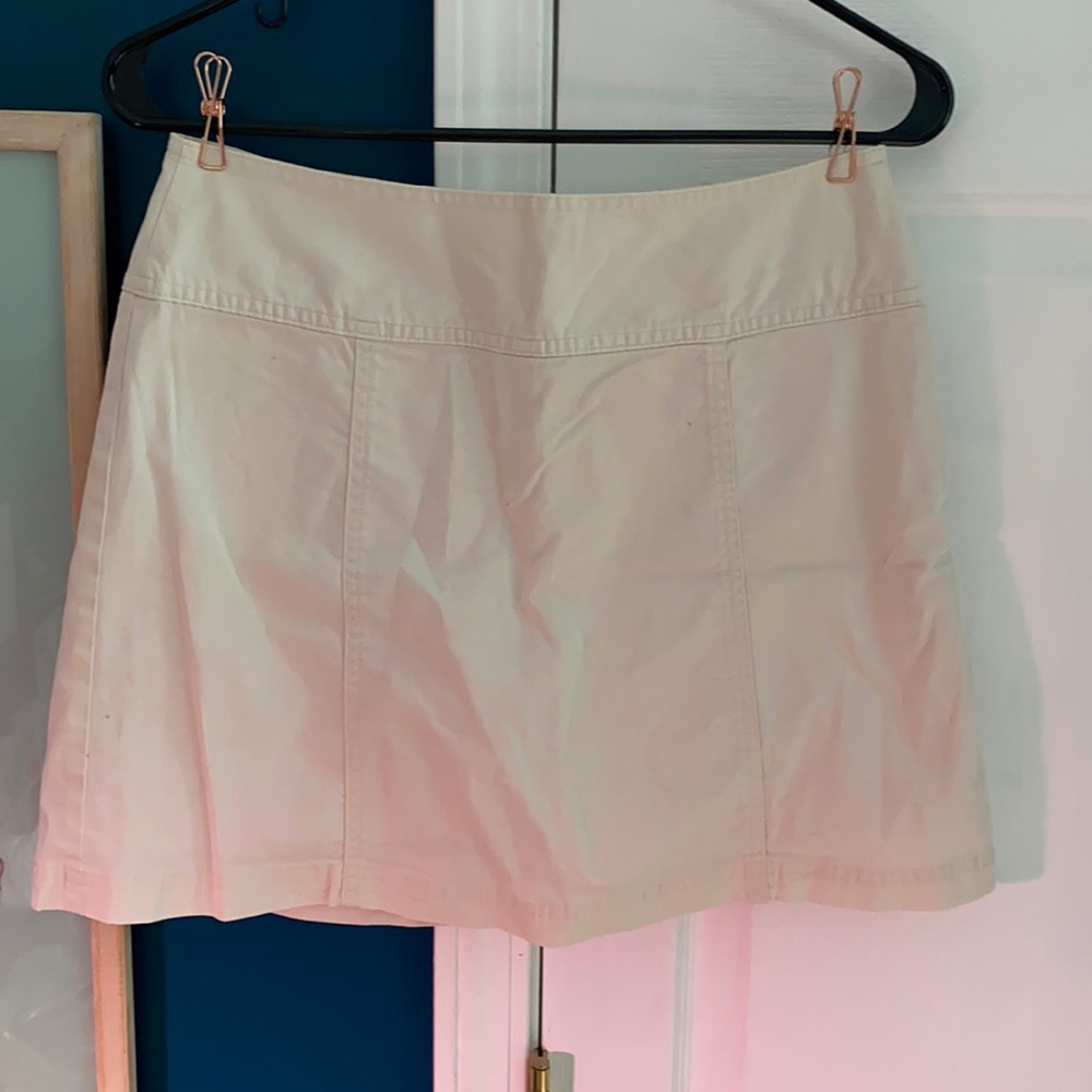 St. John’s Bay mini white skirt